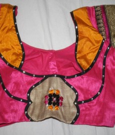 patch-work-blouse-design